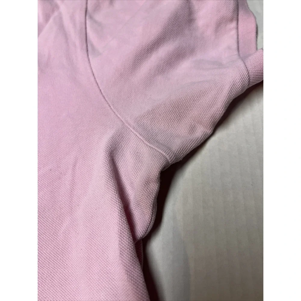 Vintage Polo Ralph Lauren Polo Shirt Men's XXL Pink Blue Pony‎ Rugby See Details